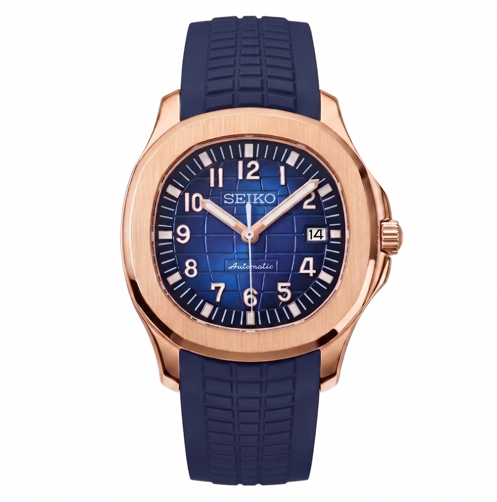 Seikonaut | Blue - Rose Gold