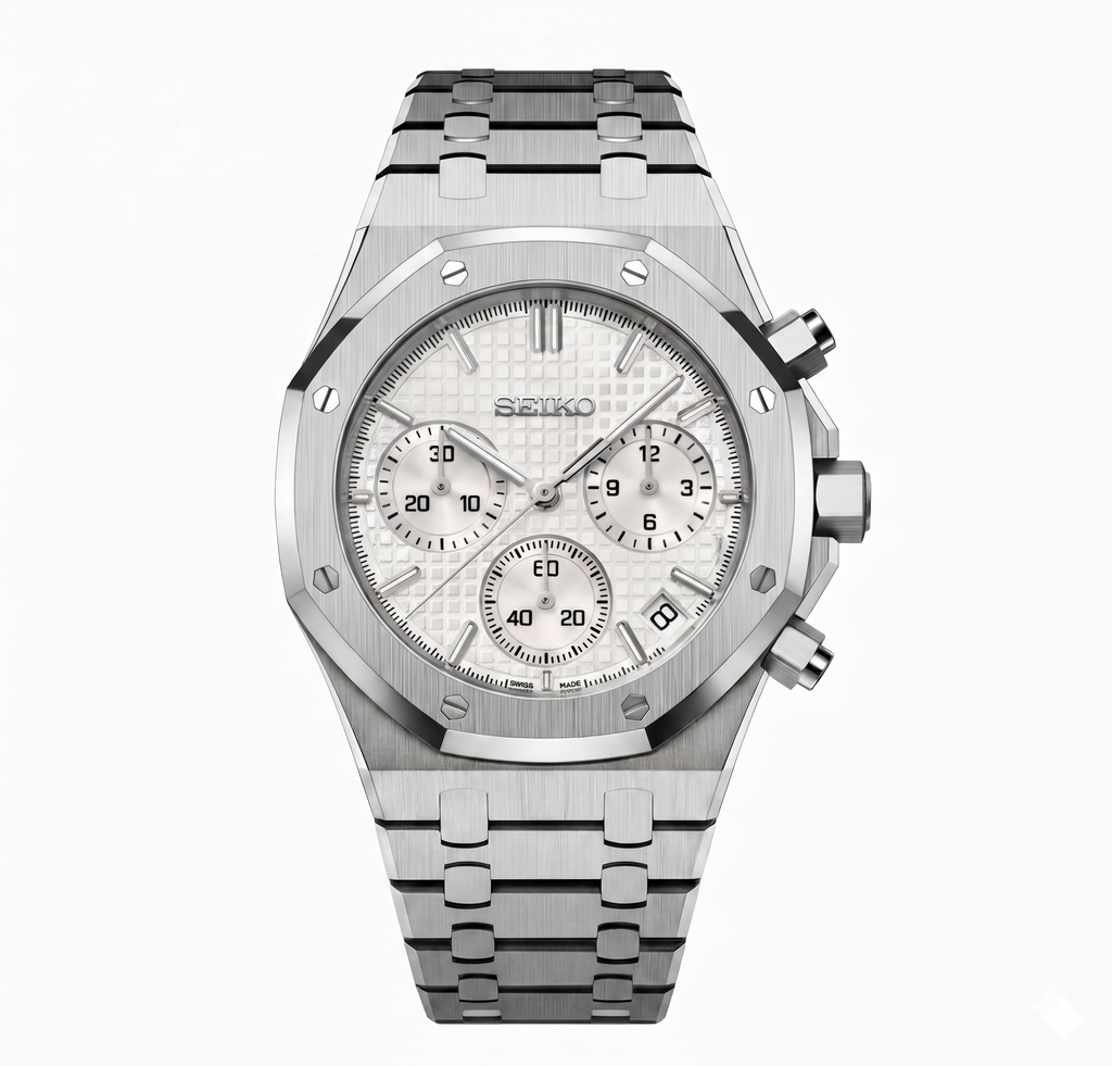 Royal Seikoak | White Chronograph