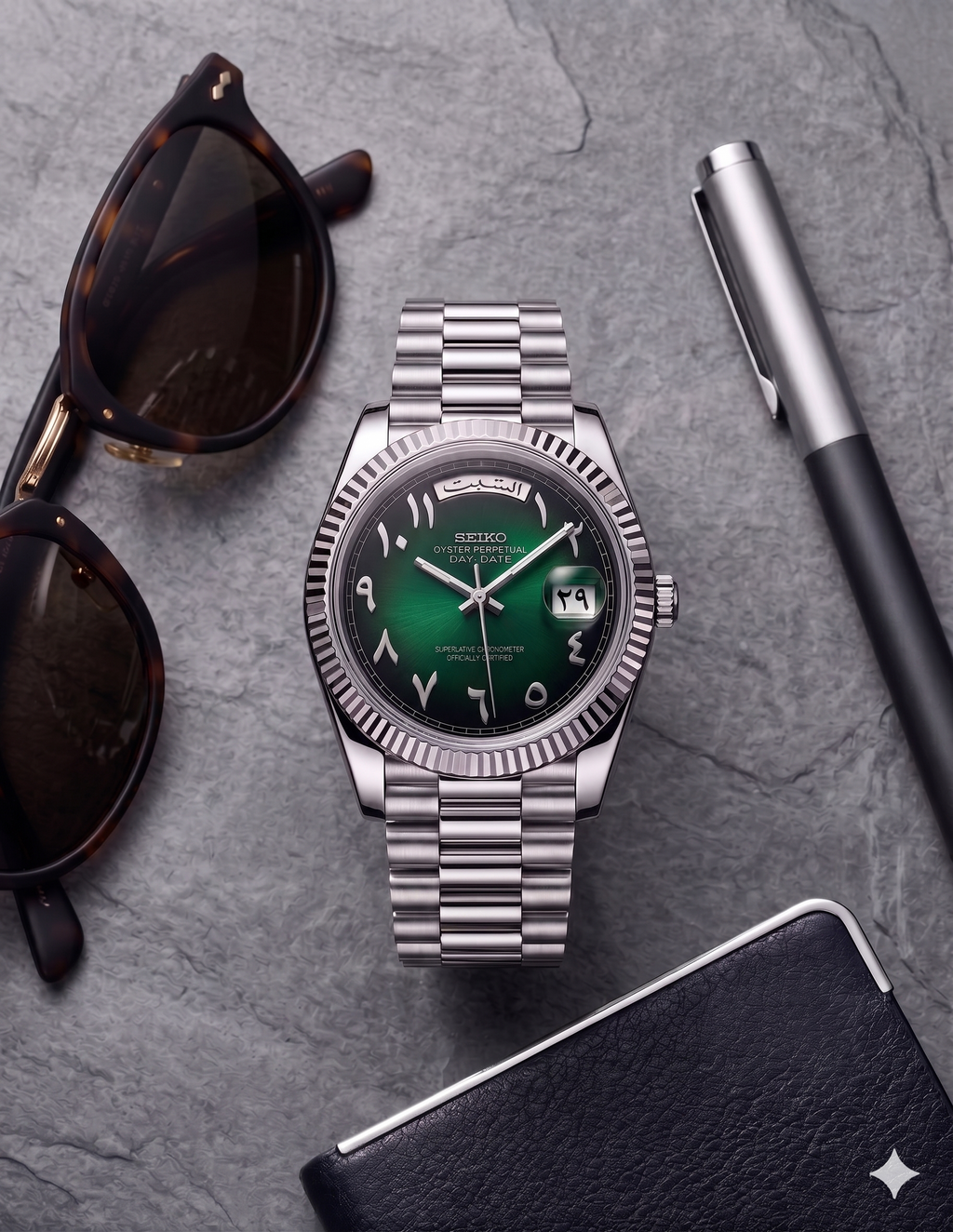 DayDate | Arabic Green