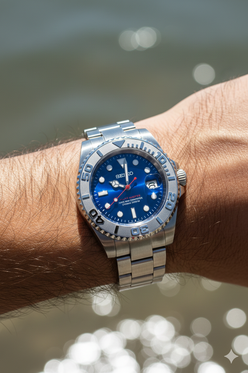 Seiko-Yacht | Navy Blue