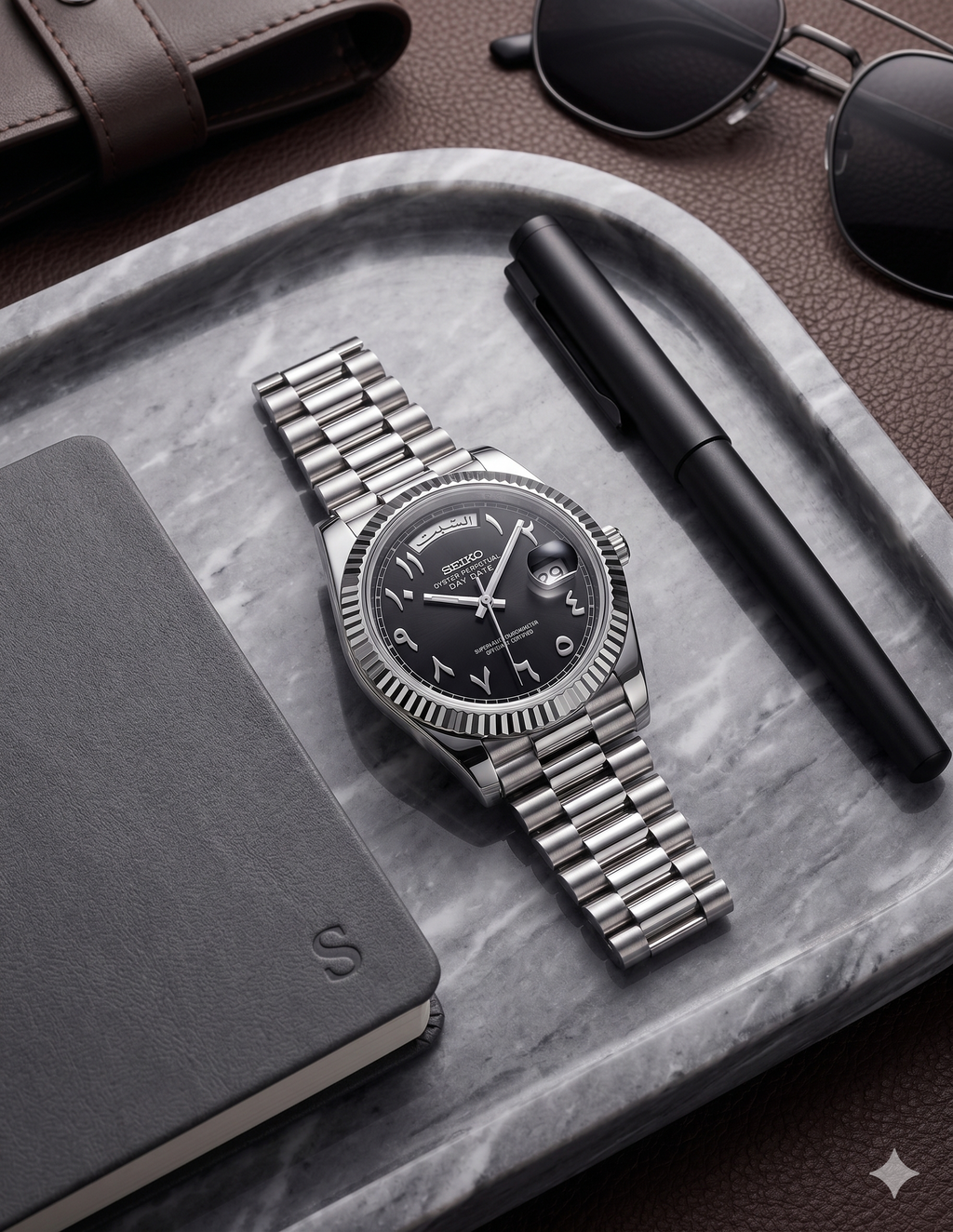 DayDate | Arabic Black