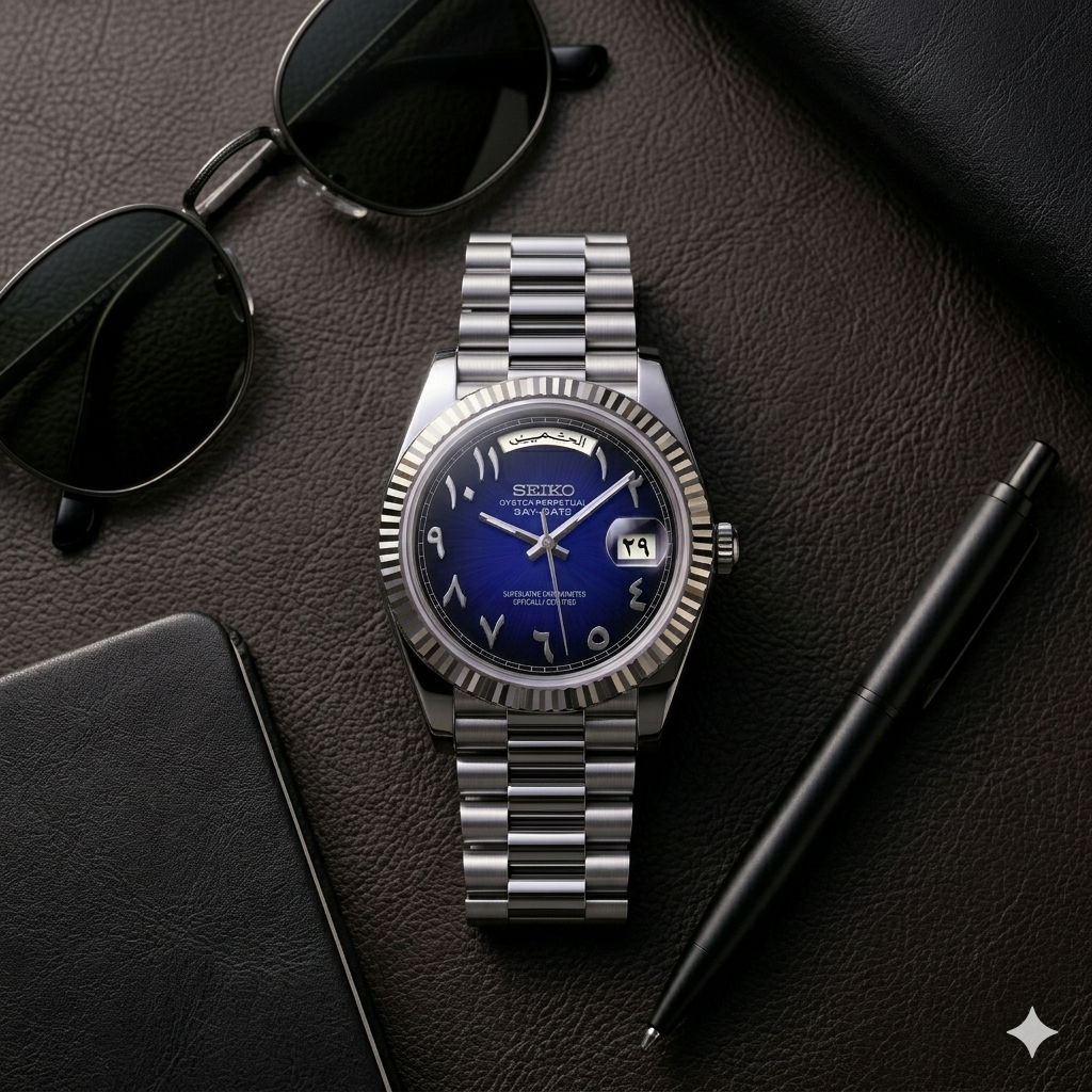 DayDate | Arabic Blue