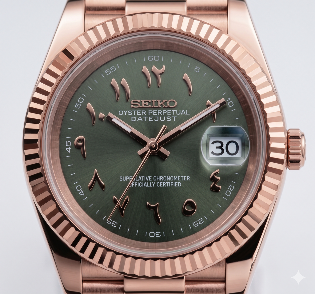 Seikojust | Arabic Olive - Rose Gold