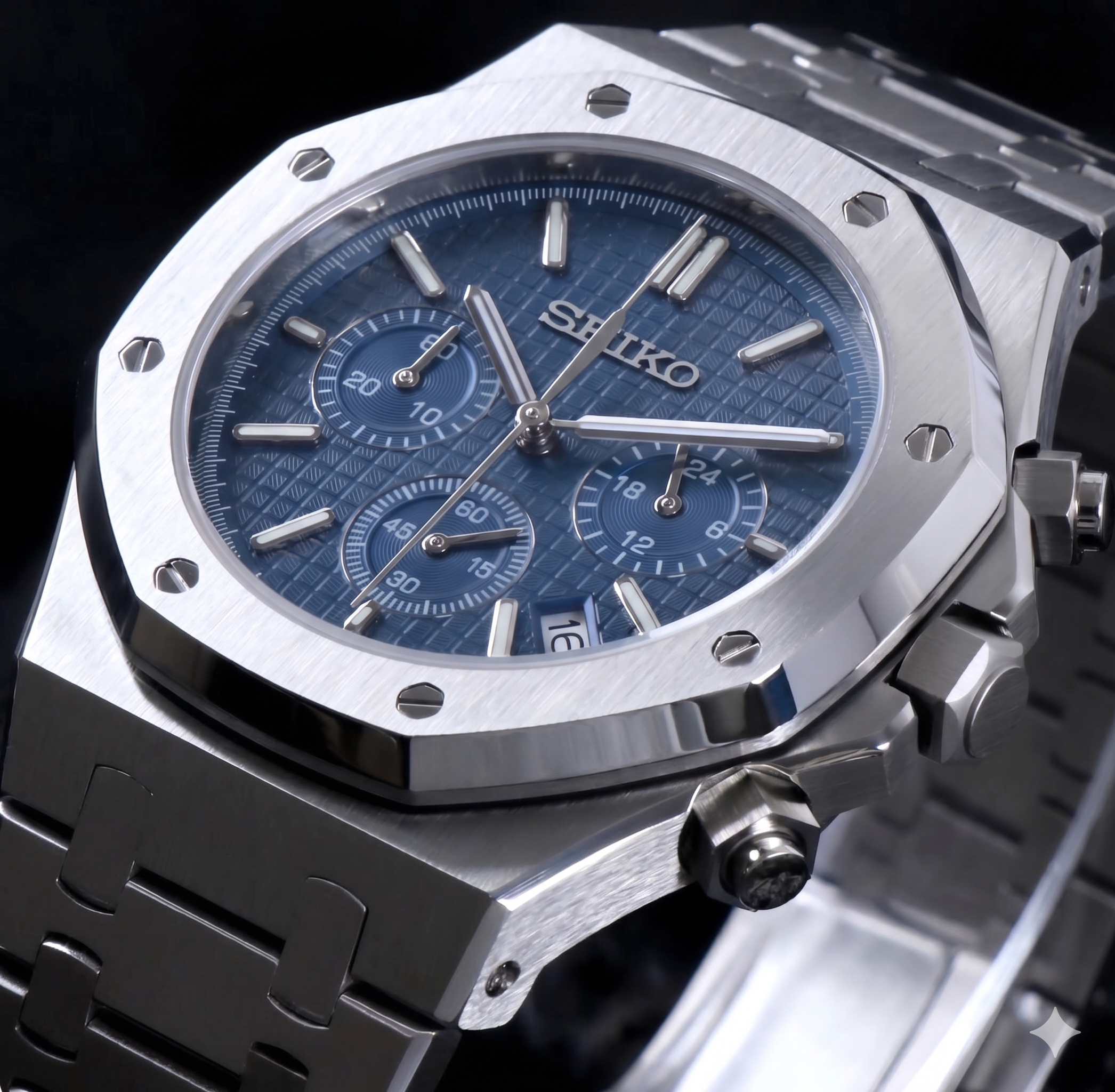 Royal Seikoak | Blue Chronograph