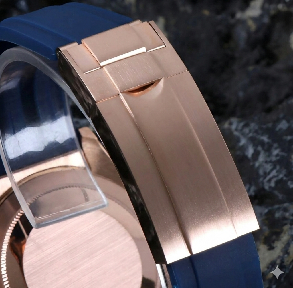Daytona | Blue - Rose Gold