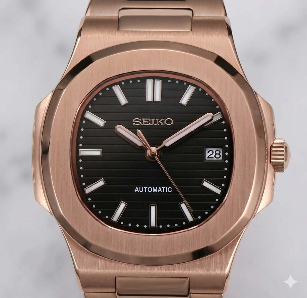 Nautiko | Black - Rose Gold