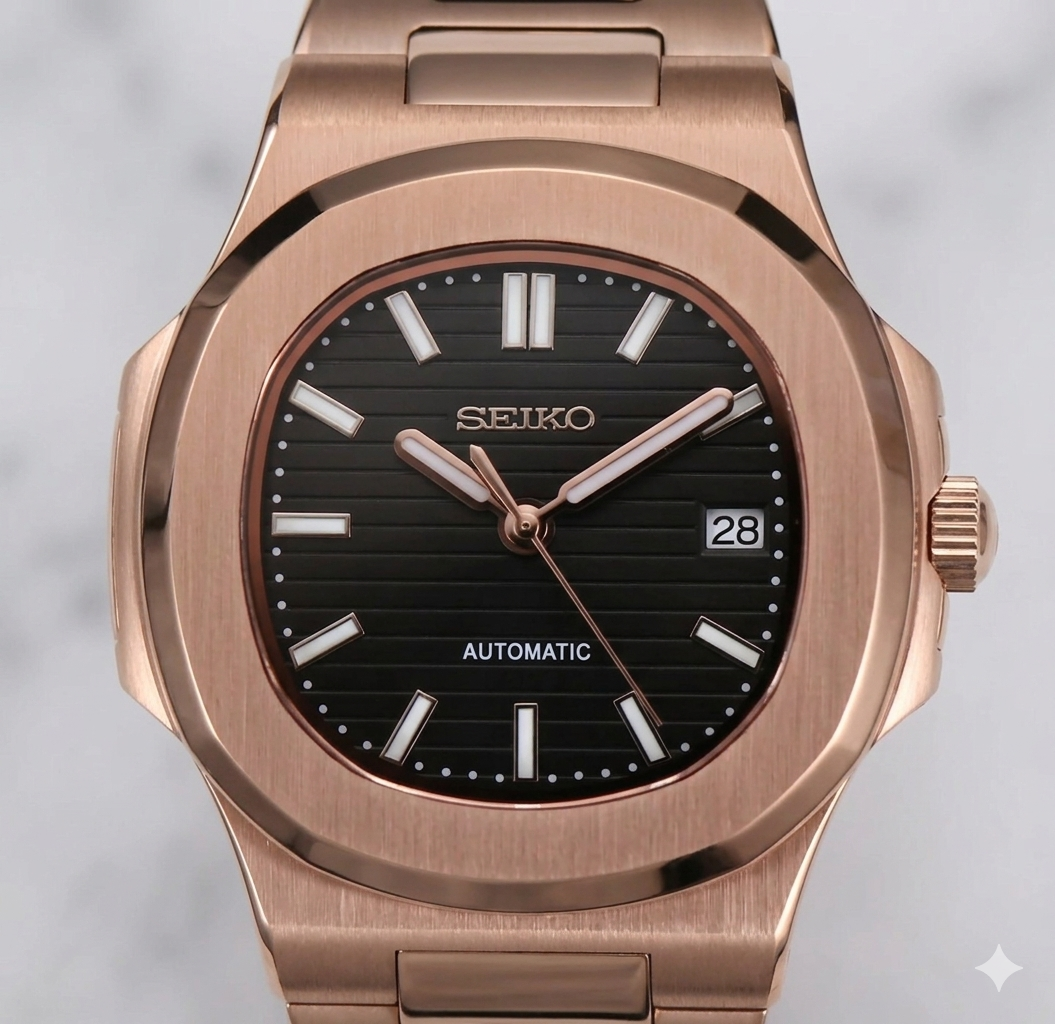 Nautiko | Black - Rose Gold