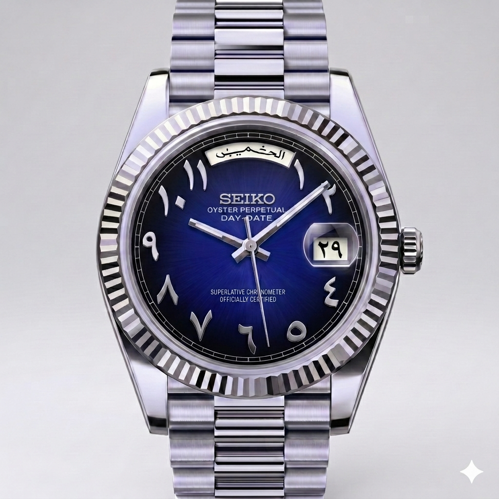 DayDate | Arabic Blue