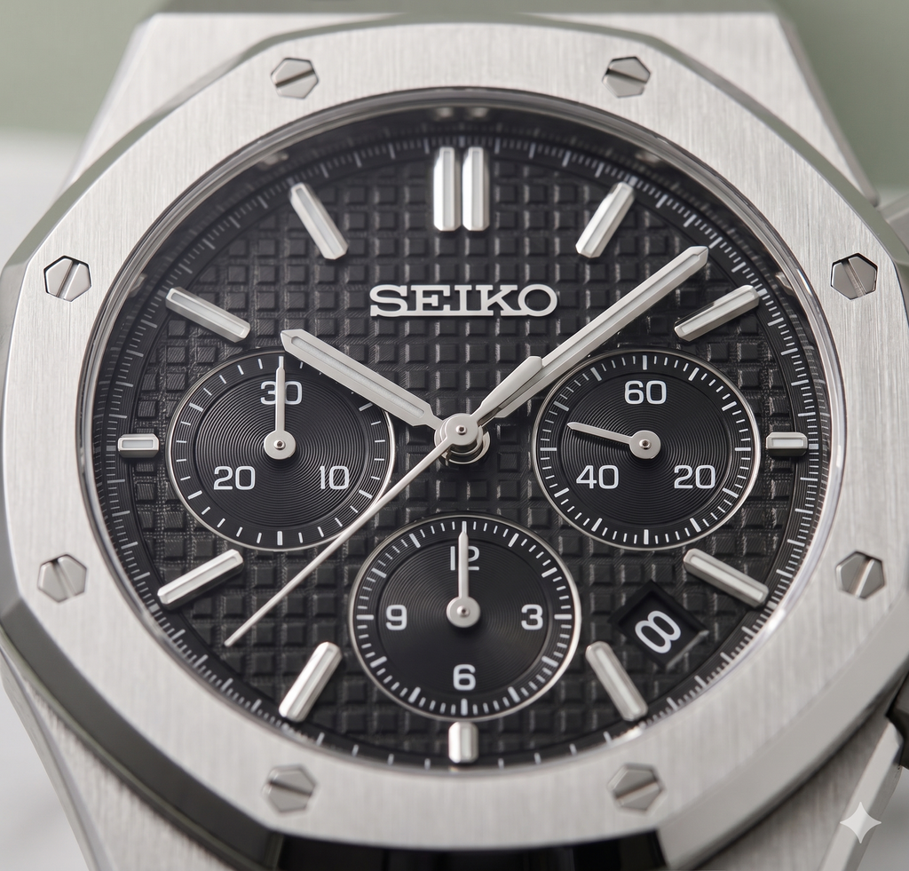 Royal Seikoak | Black Chronograph