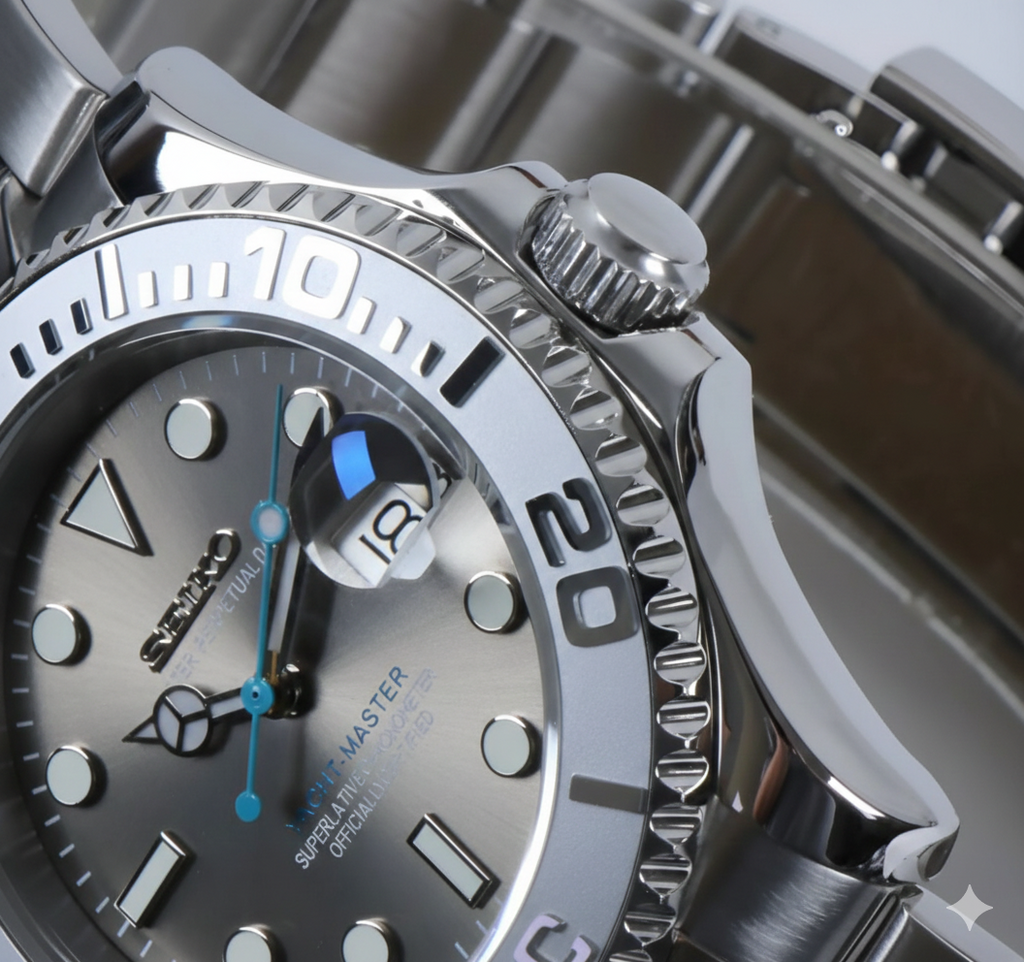 Seiko-Yacht | Rhodium