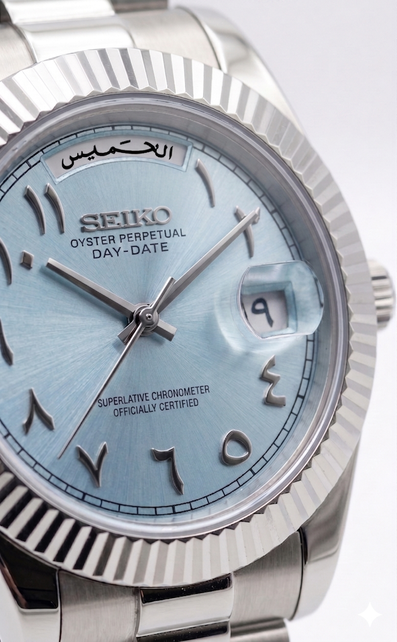 DayDate | Arabic Ice Blue