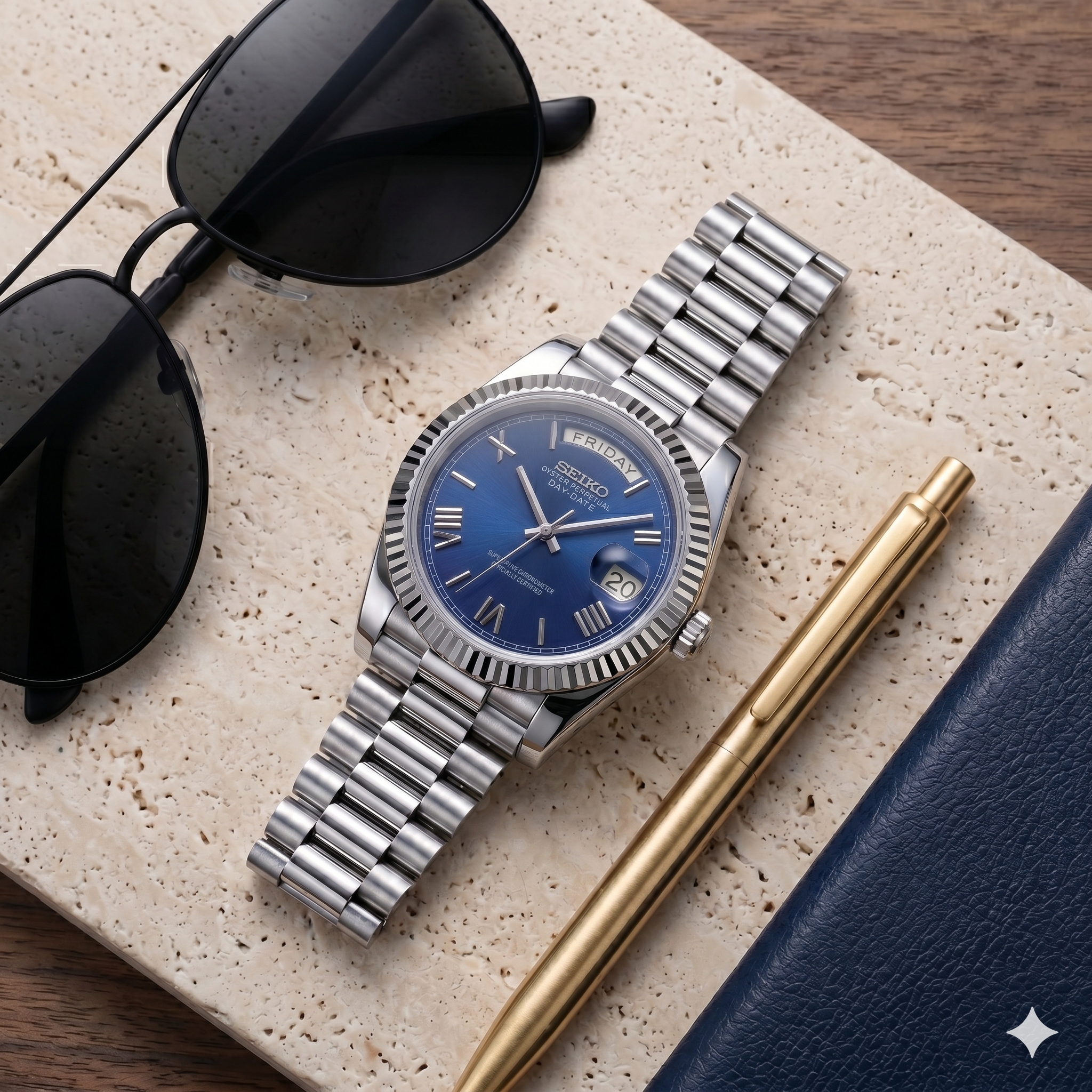 DayDate | Roman Blue