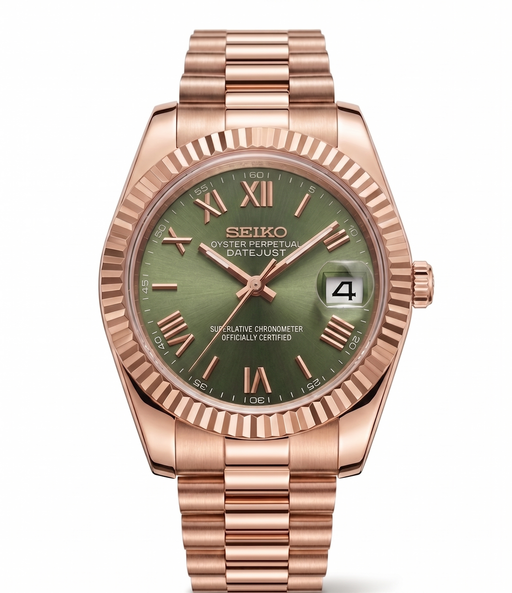 Seikojust | Olive - Rose Gold