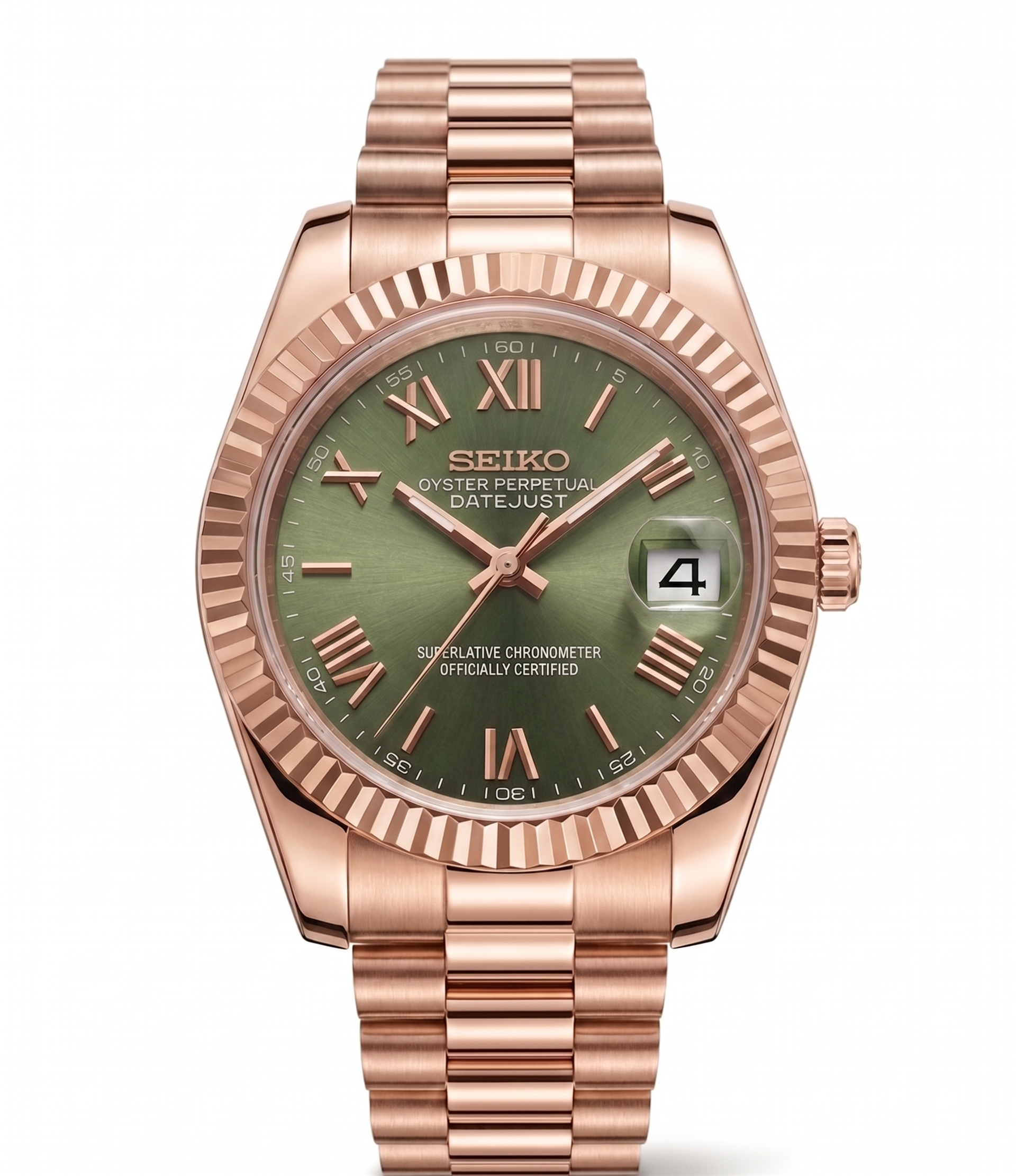 Seikojust | Olive - Rose Gold