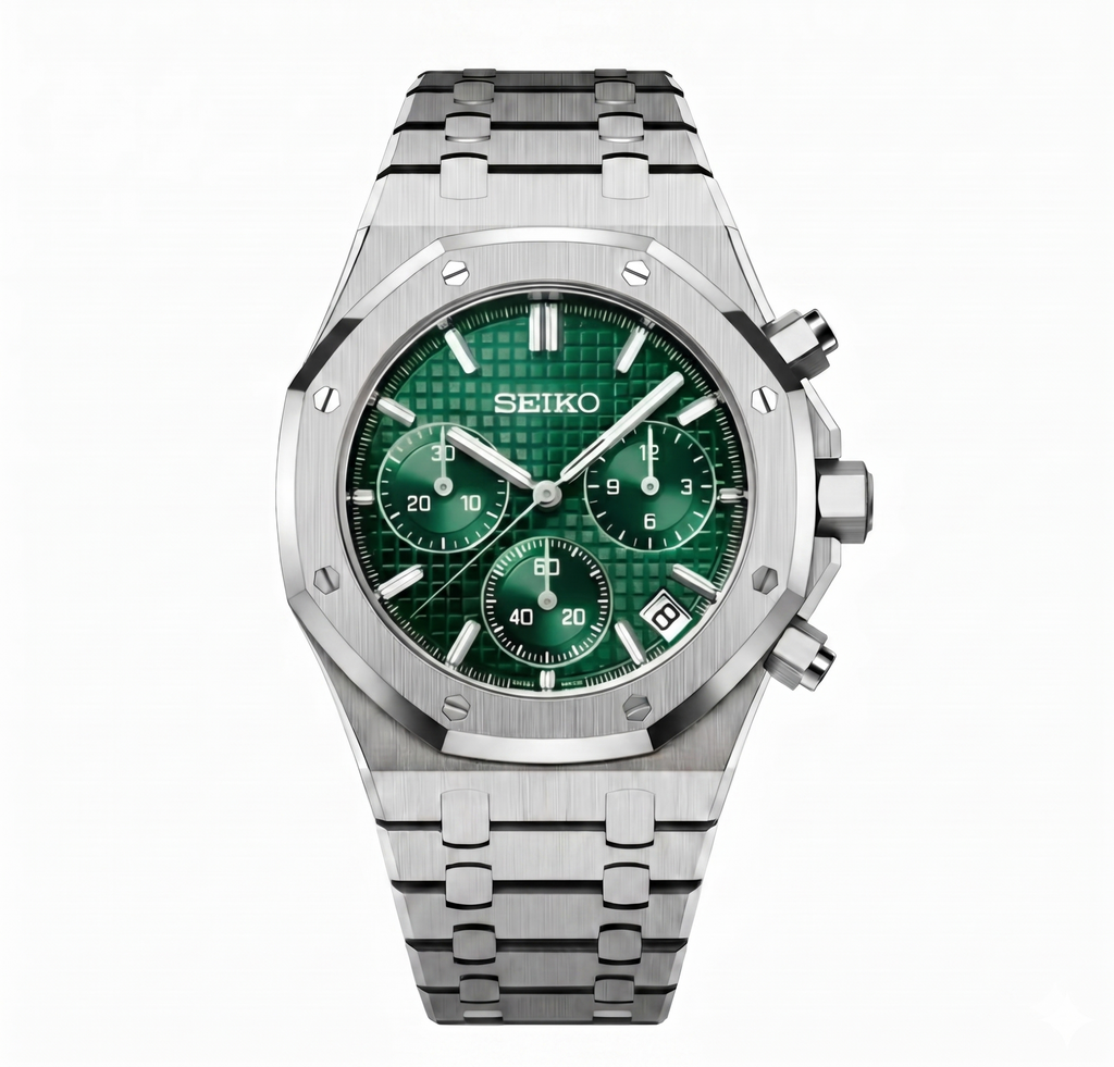 Royal Seikoak | Green Chronograph