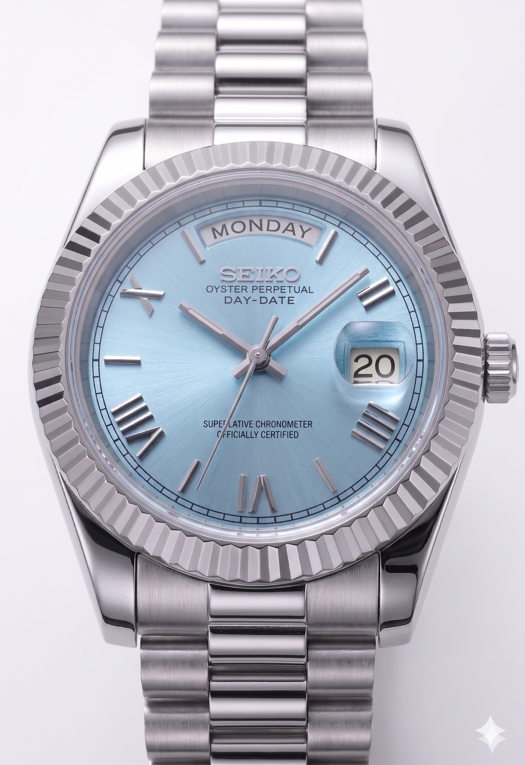 DayDate | Roman Ice Blue