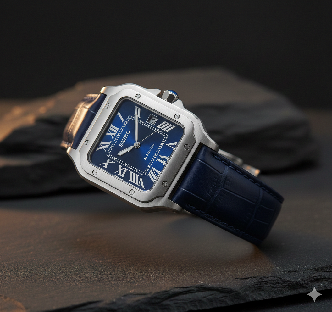 Santeiko | Blue Leather
