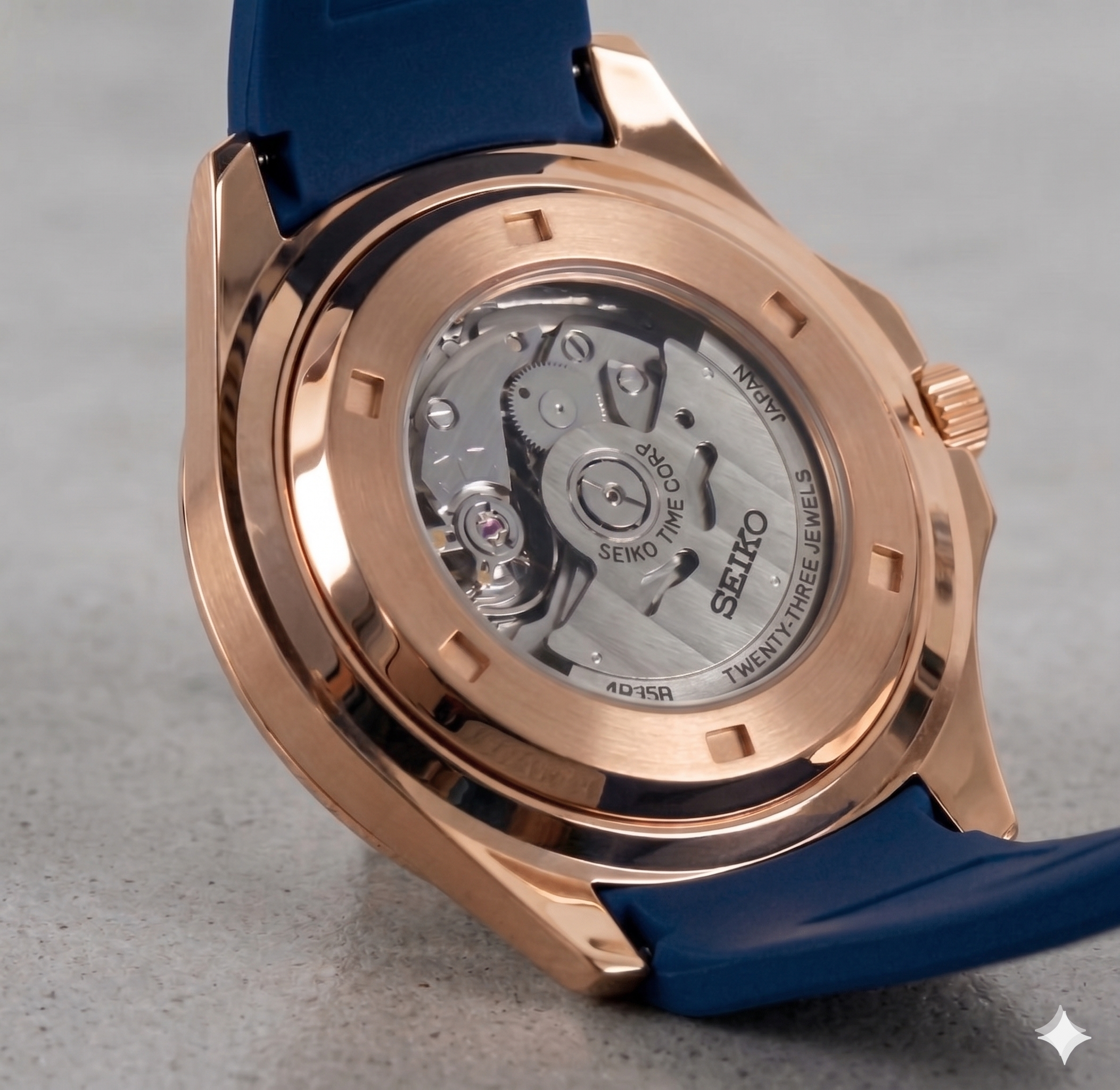 Seikonaut | Blue - Rose Gold