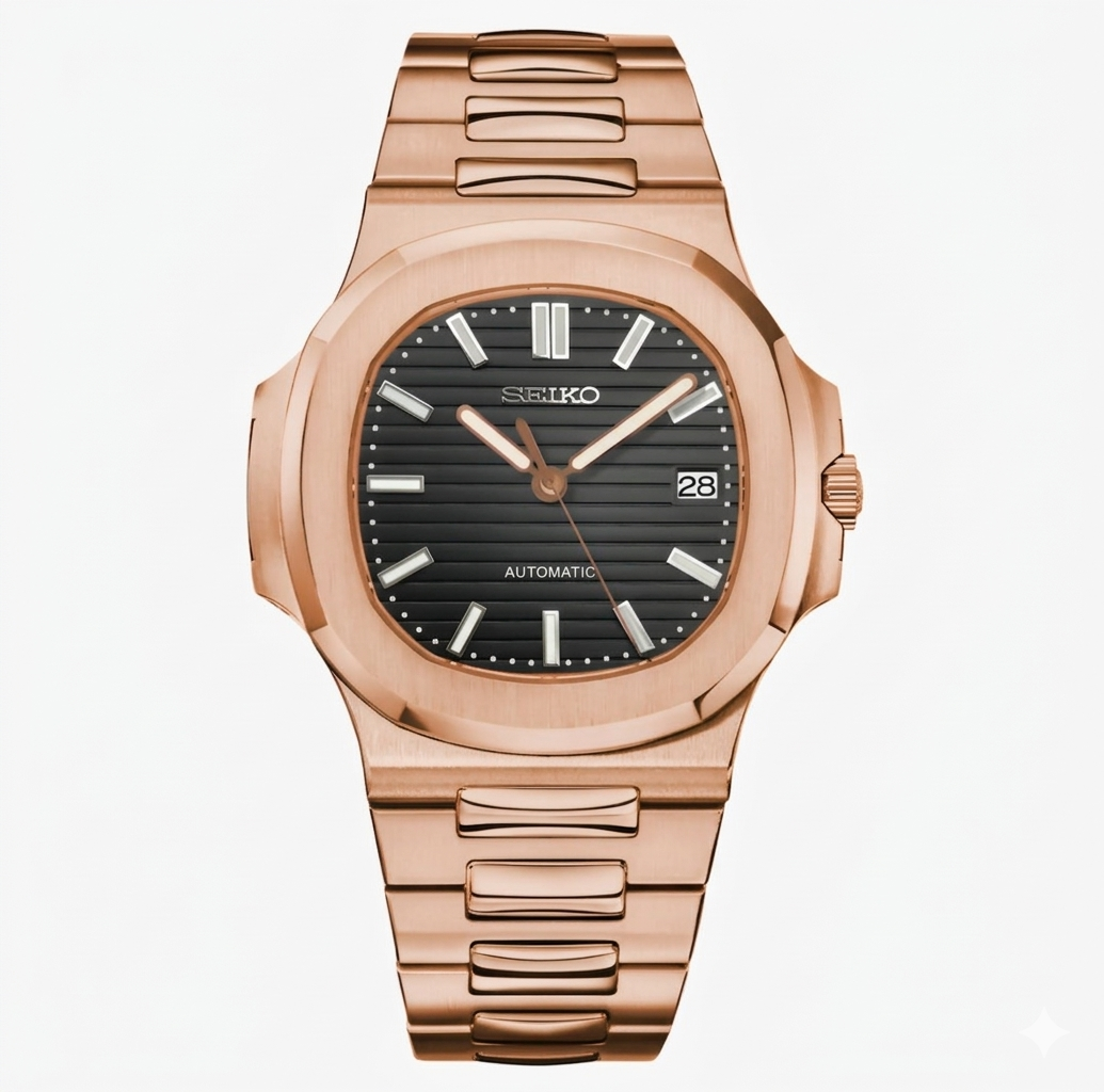 Nautiko | Black - Rose Gold