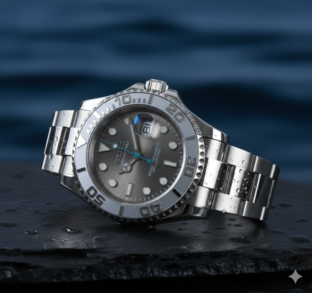 Seiko-Yacht | Rhodium