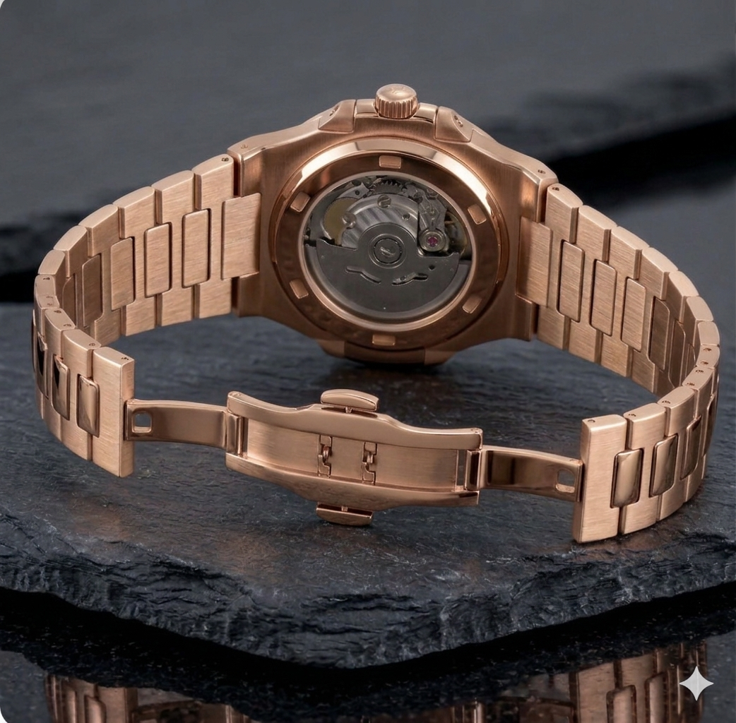 Nautiko | Navy - Rose Gold
