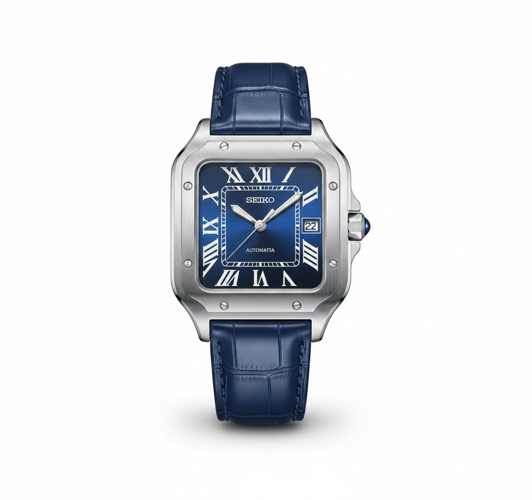 Santeiko | Blue Leather