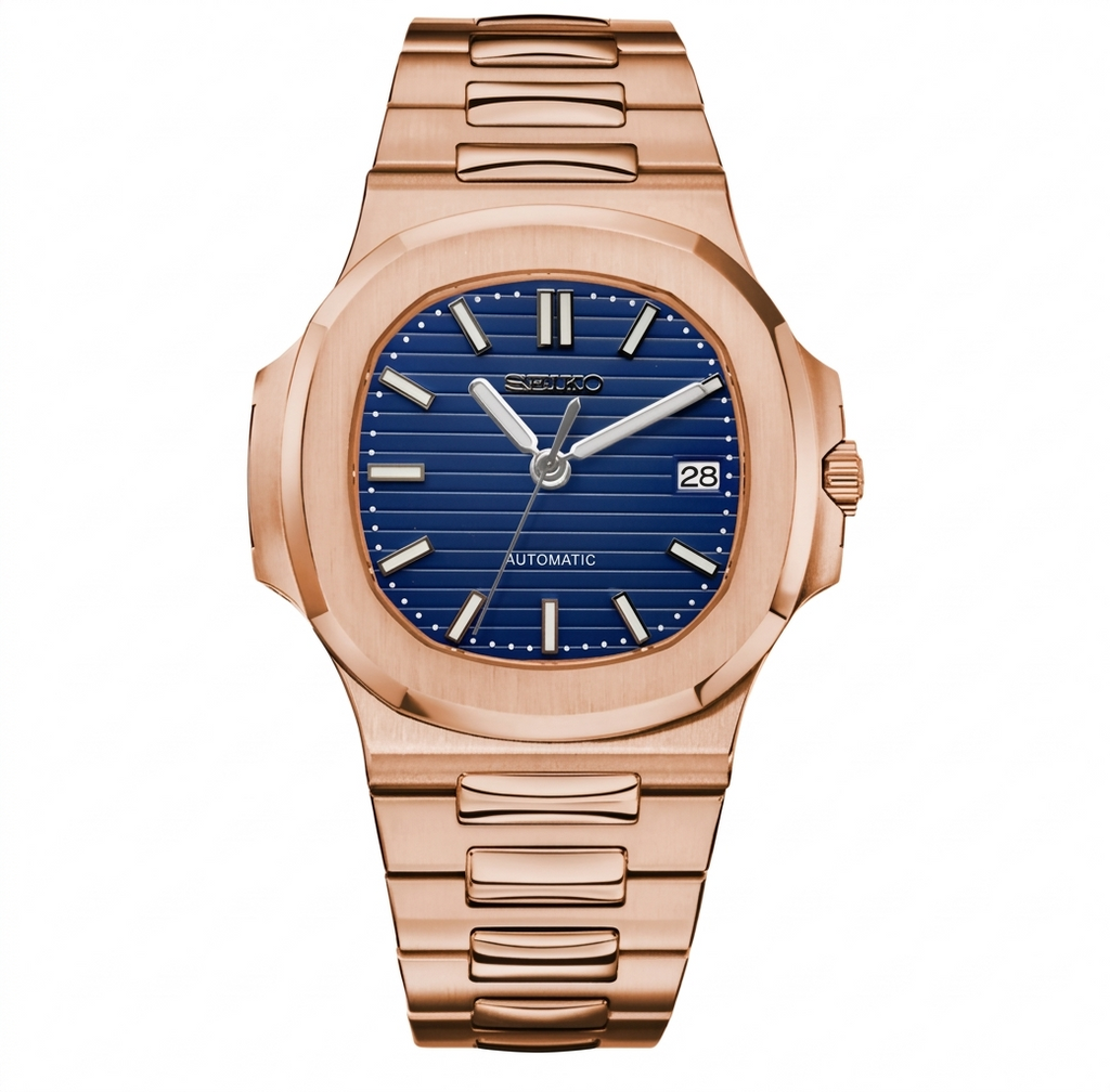 Nautiko | Navy - Rose Gold