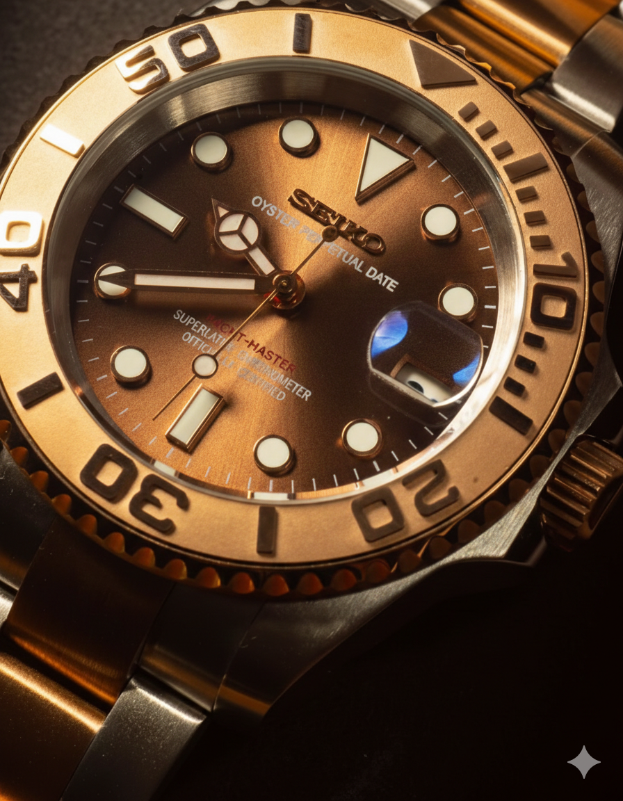 Seiko-Yahct | Rose Gold