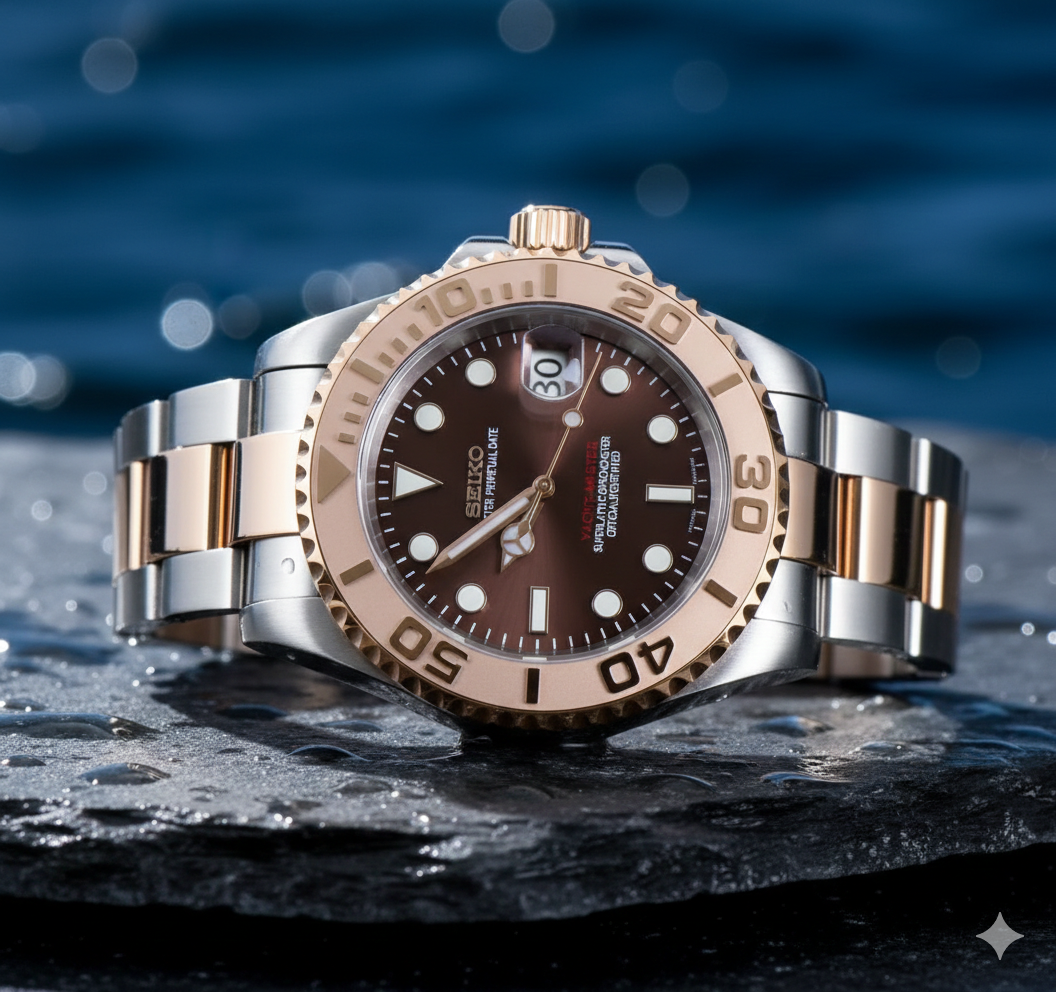 Seiko-Yahct | Rose Gold