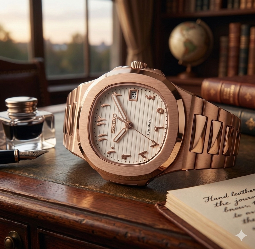 Nautiko | White - Rose Gold