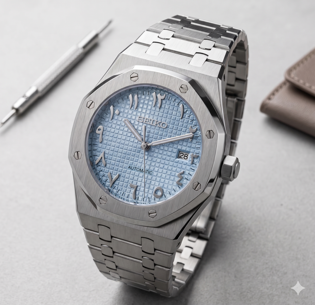 Royal Seikoak | Arabic Ice Blue