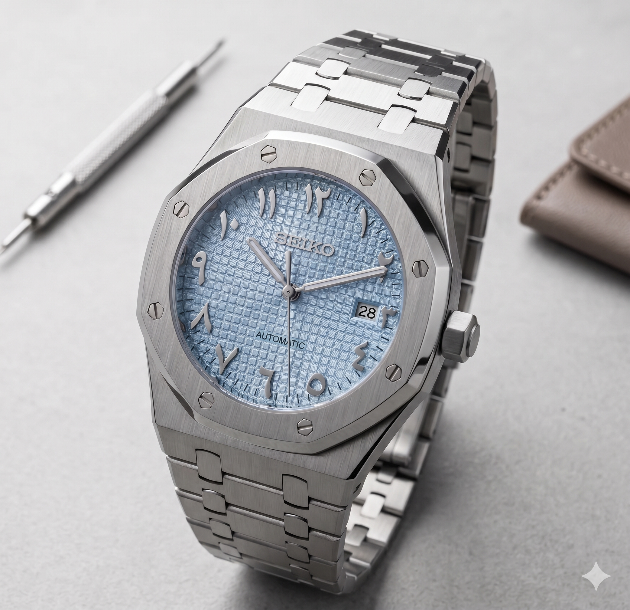Royal Seikoak | Arabic Ice Blue