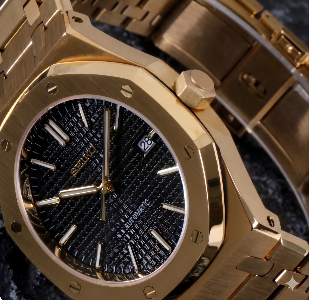 Royal Seikoak | Brushed Yellow Gold
