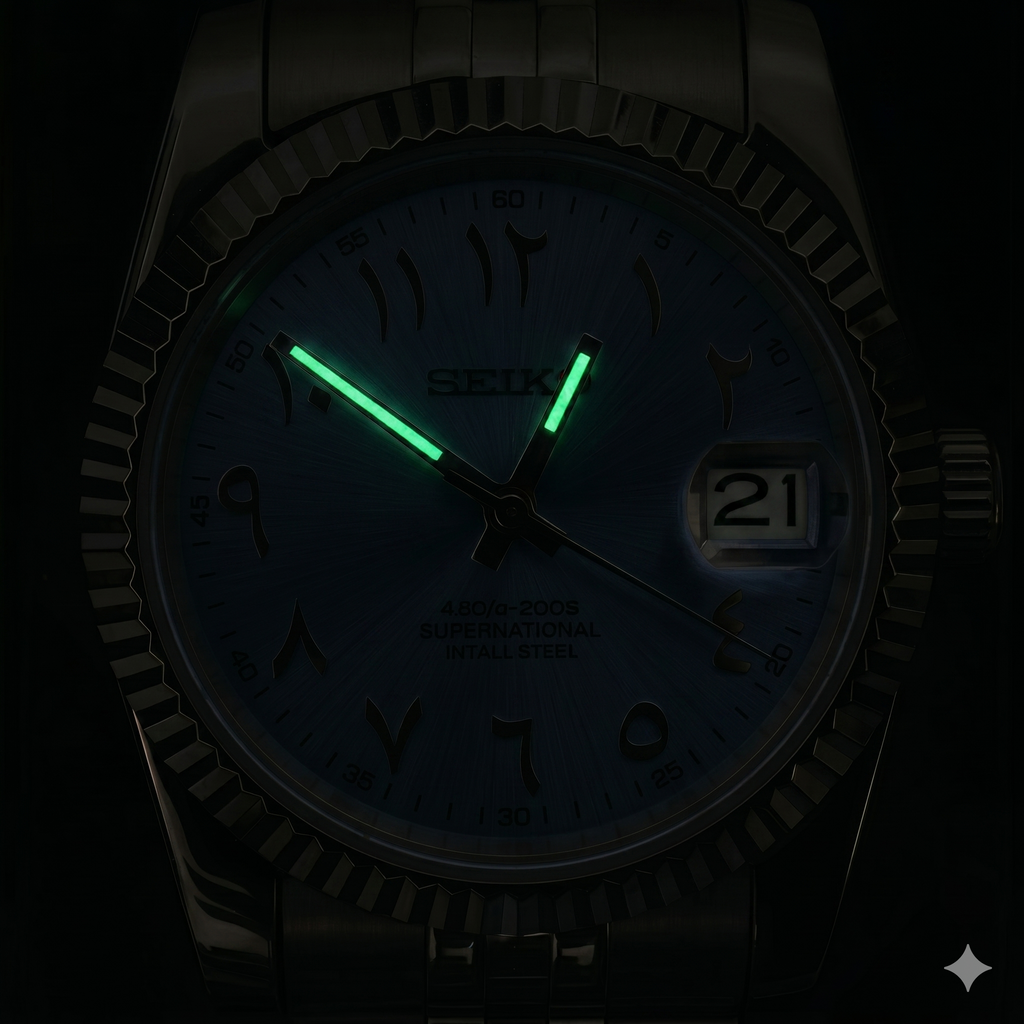 DayDate | Arabic Blue