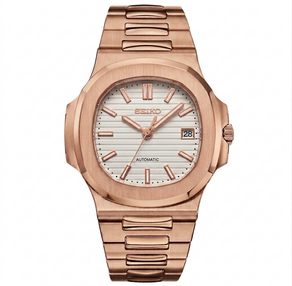 Nautiko | White - Rose Gold