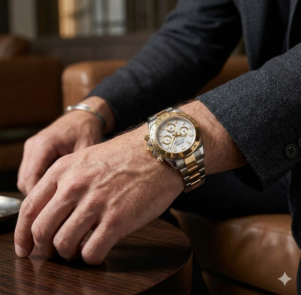 Daytona | Two Tone Gold