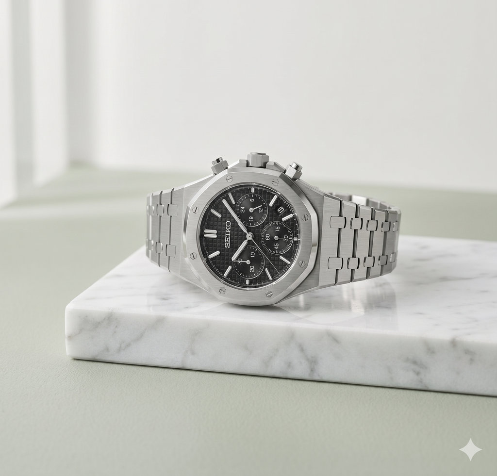 Royal Seikoak | Black Chronograph