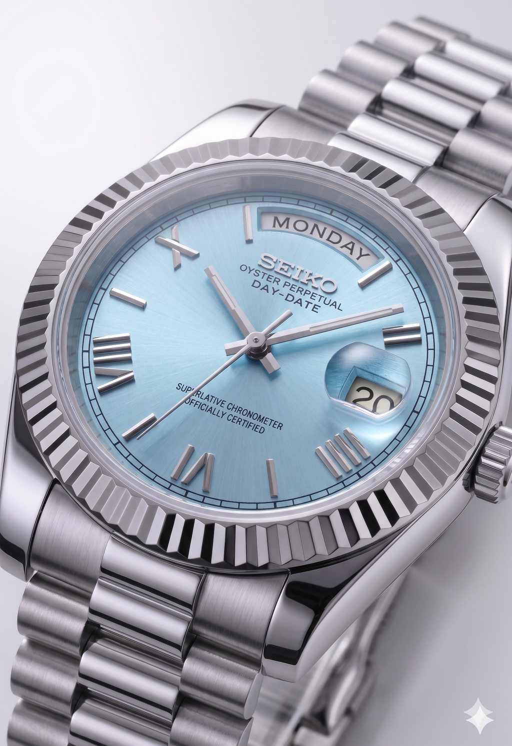 DayDate | Roman Ice Blue
