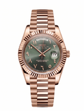 DayDate | Arabic Olive - Rose Gold
