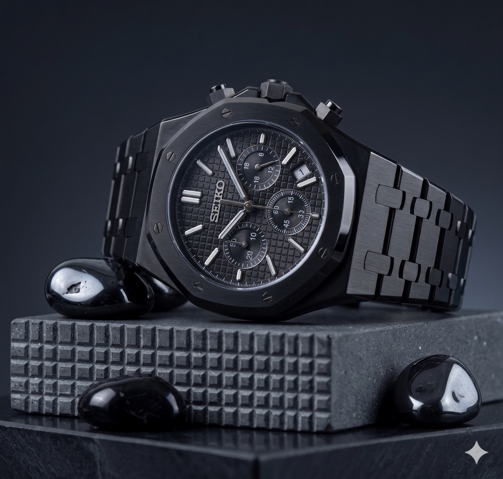 Royal Seikoak | Triple Black Chronograph