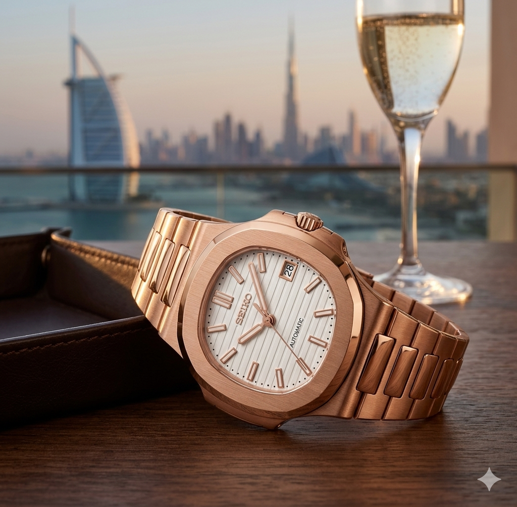 Nautiko | White - Rose Gold